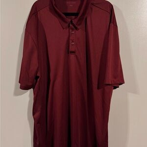 Men's Burgundy Polo Shirt